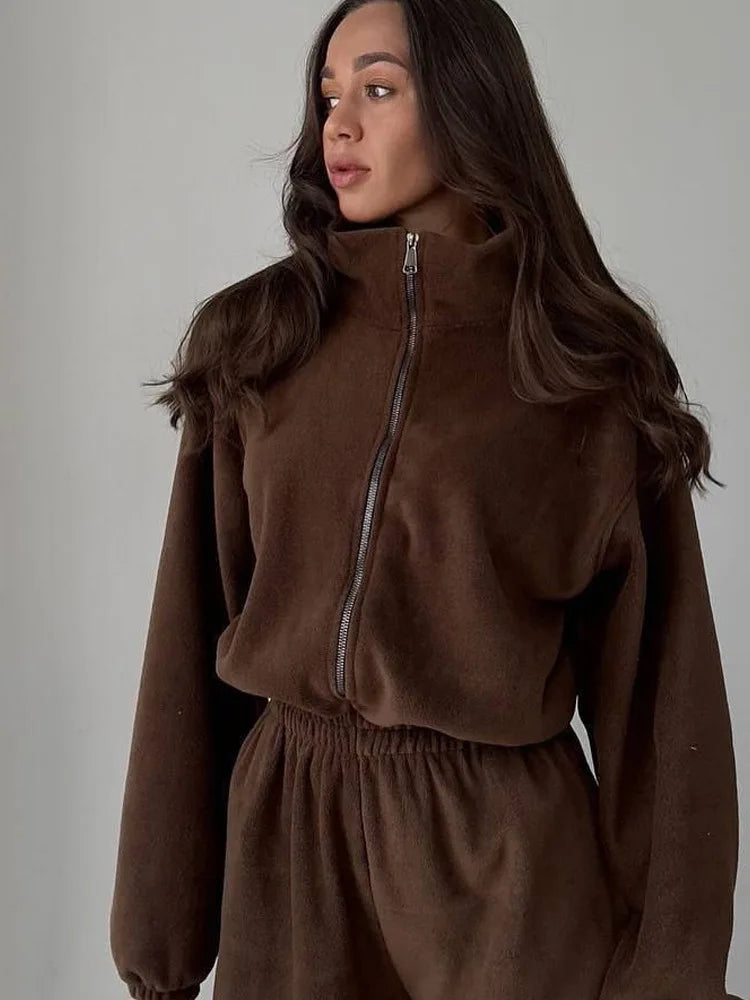 Maris | Elegant long-sleeved casual jumpsuit with elastic waist